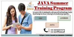 JAVA Summer Training Program| Online Training And Live Proje